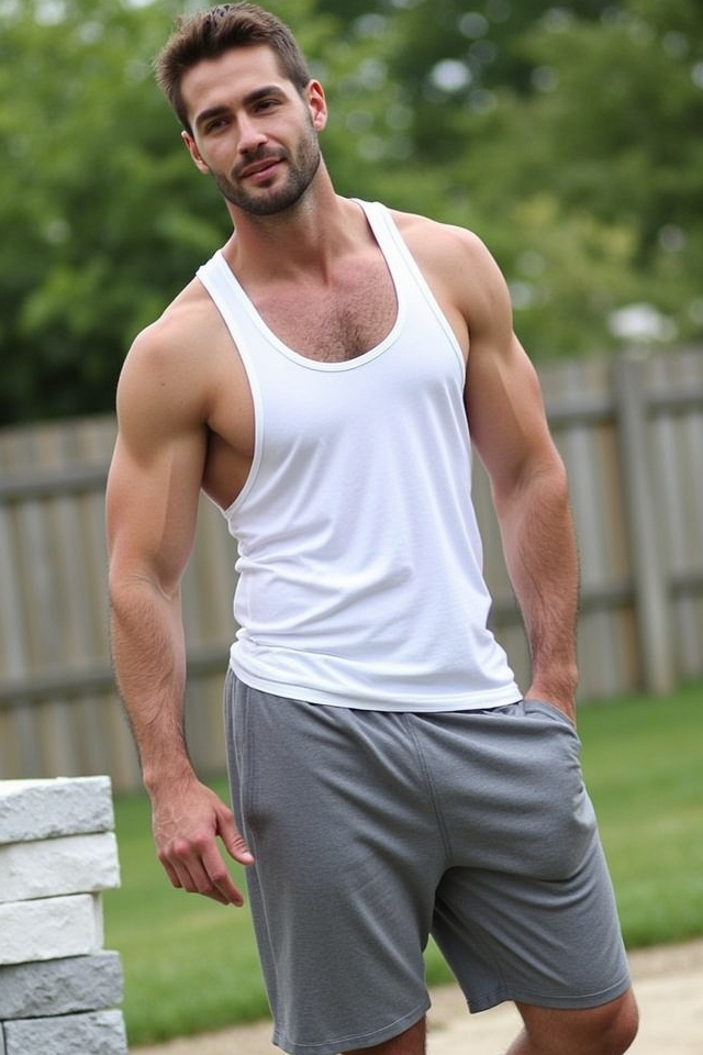comfortable summer grilling outfit