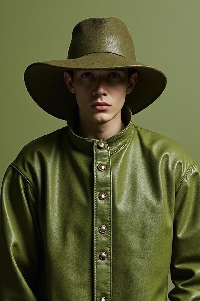 contemporary olive green texture