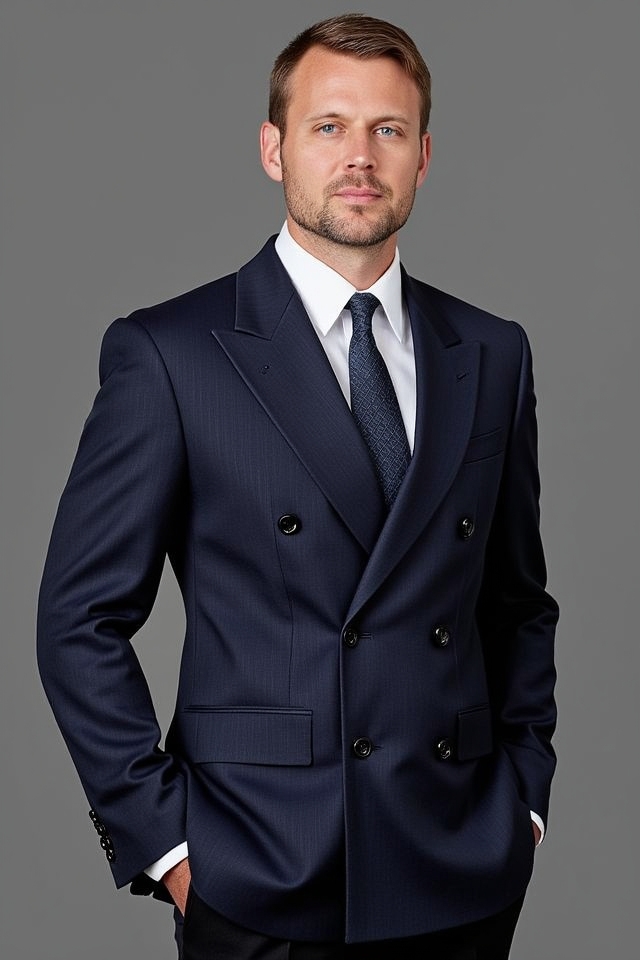 double breasted suit authority