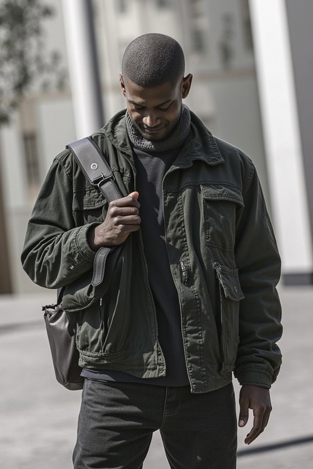 edgy practical urban look