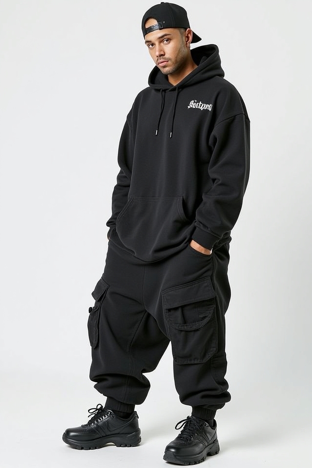 effortless baggy cargo style