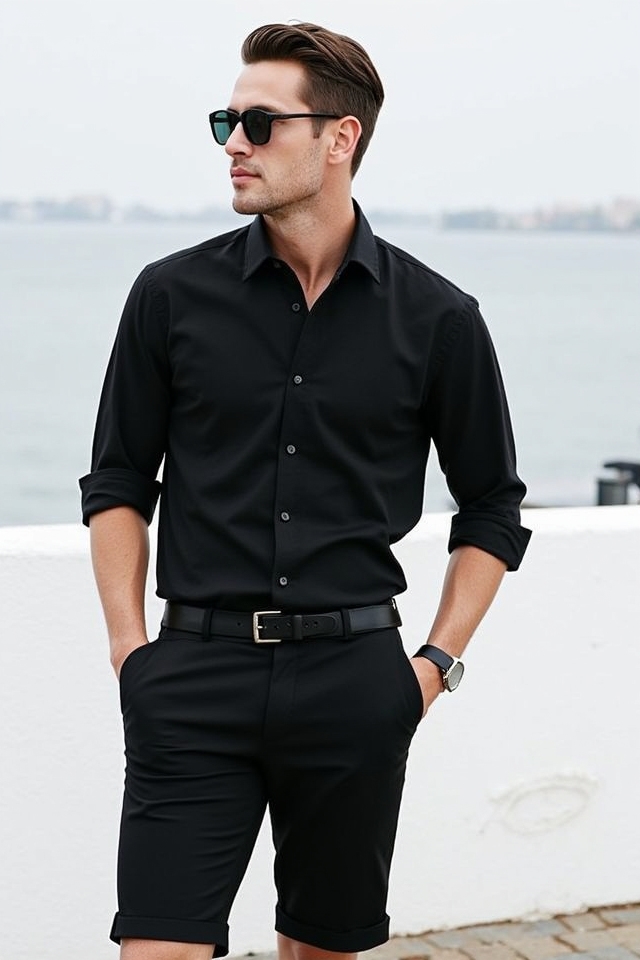 effortless cool monochrome style