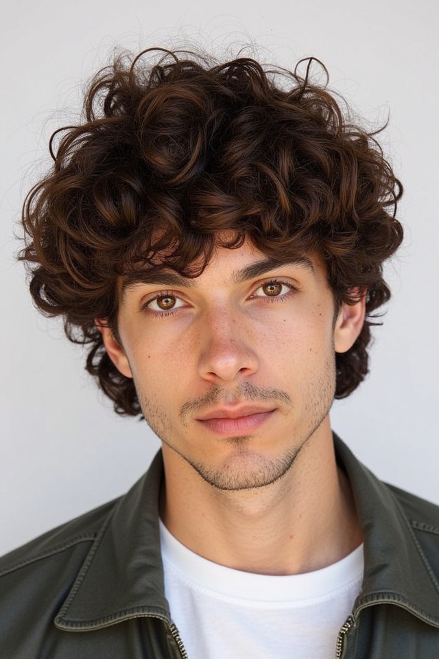 effortless curly hair pushback