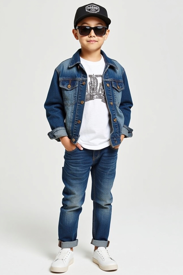 effortless denim style outfits