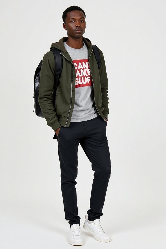 effortless graphic tee travel