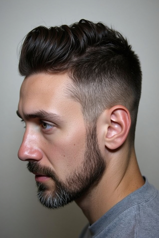 effortless layered side sweep