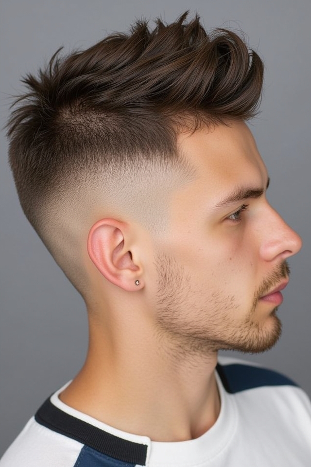 effortless polished messy quiff