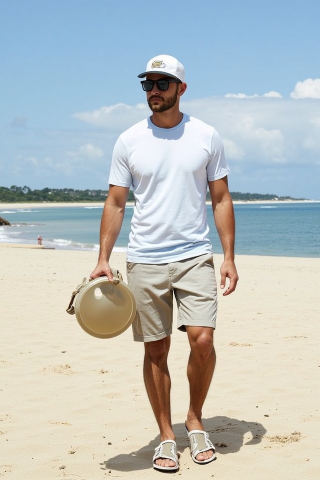 effortless summer t shirt combo