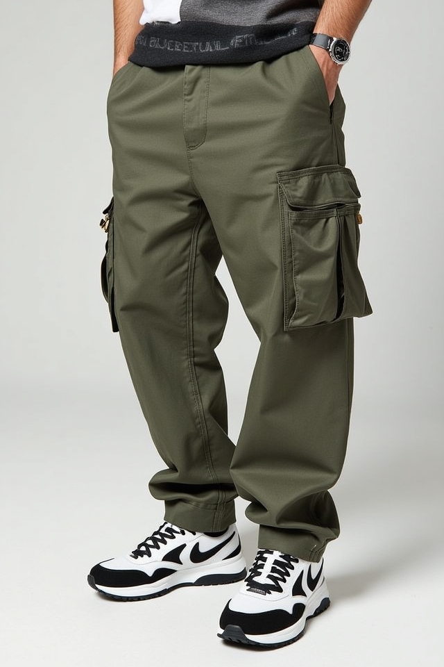 effortlessly cool streetwear cargos