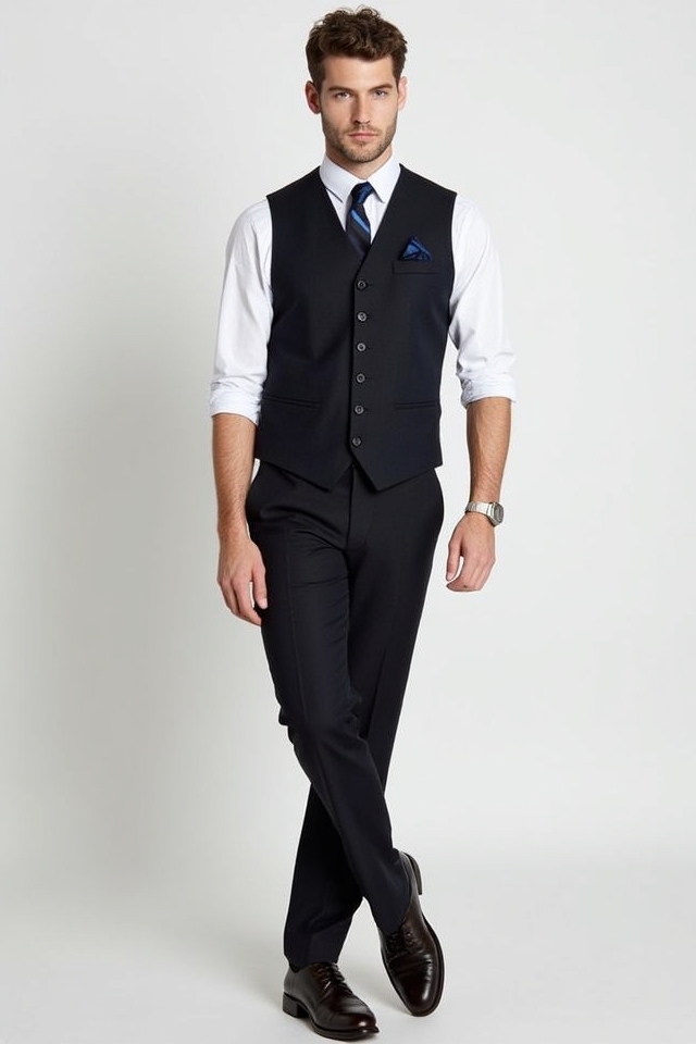 elevate with tailored vest