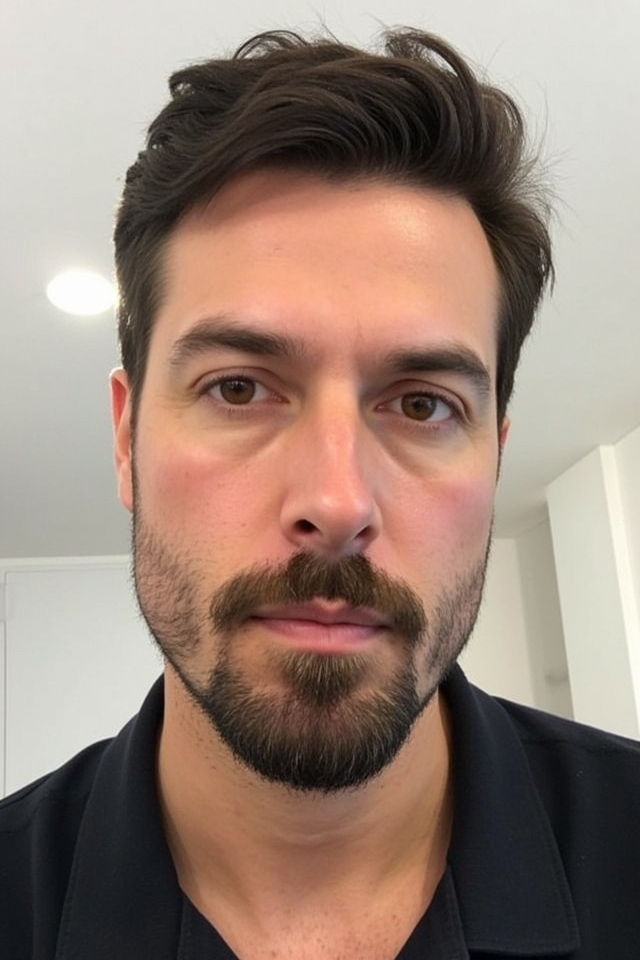 extended goatee for boldness