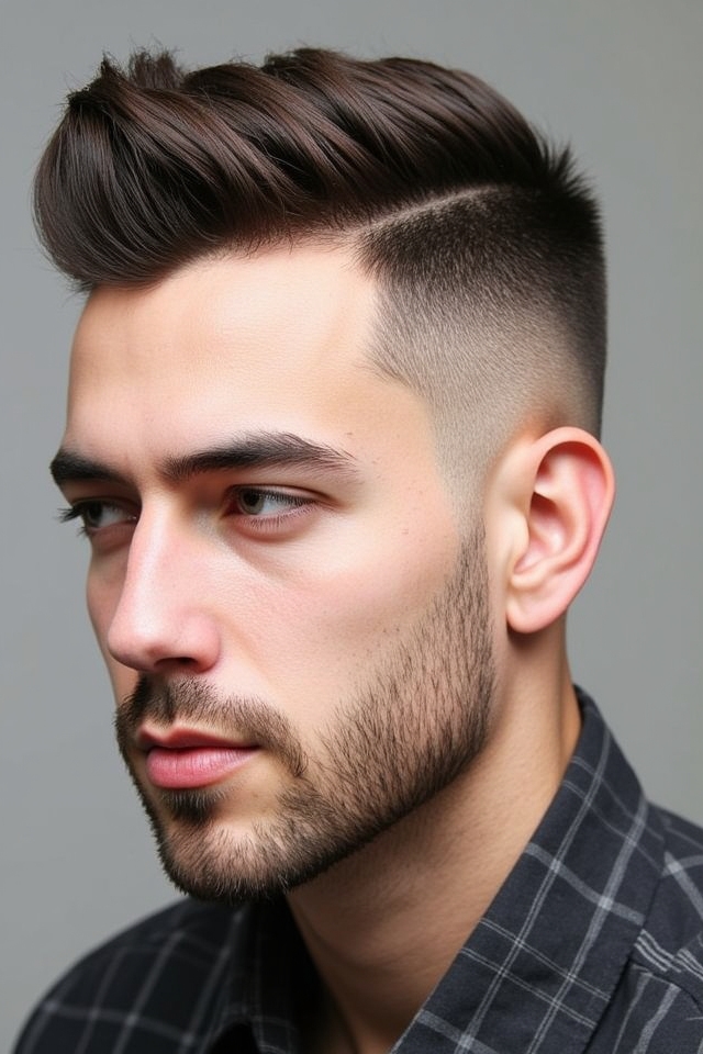 high taper fade undercut