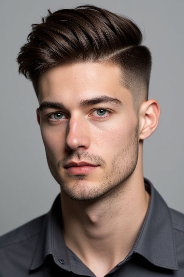 intricate patterned high fade