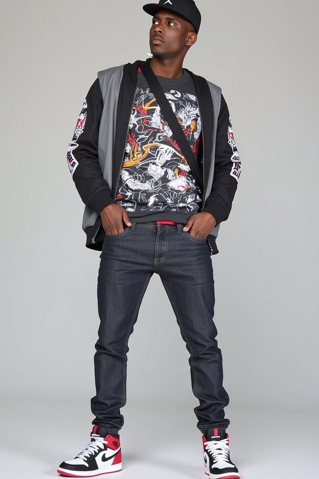 jordan graphic tee streetwear