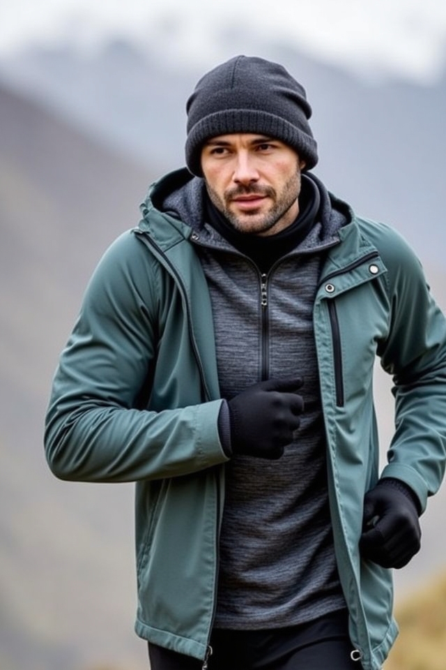 layered thermal jogging ensemble