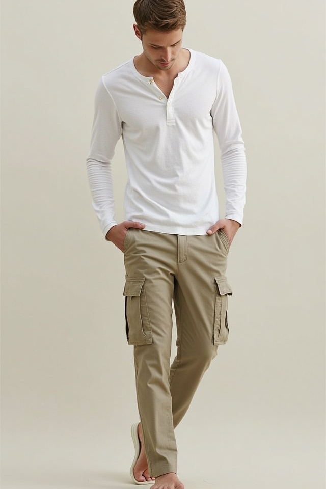 lightweight henley cargo pants