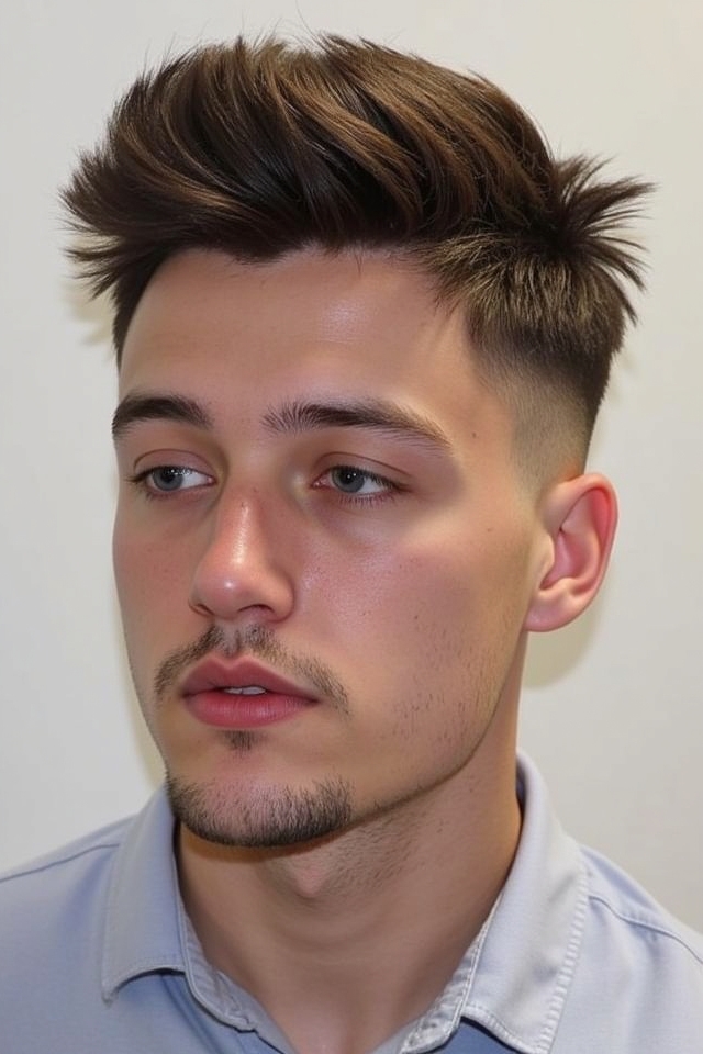 low maintenance short quiff