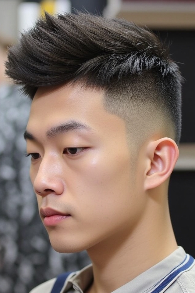 low taper voluminous top