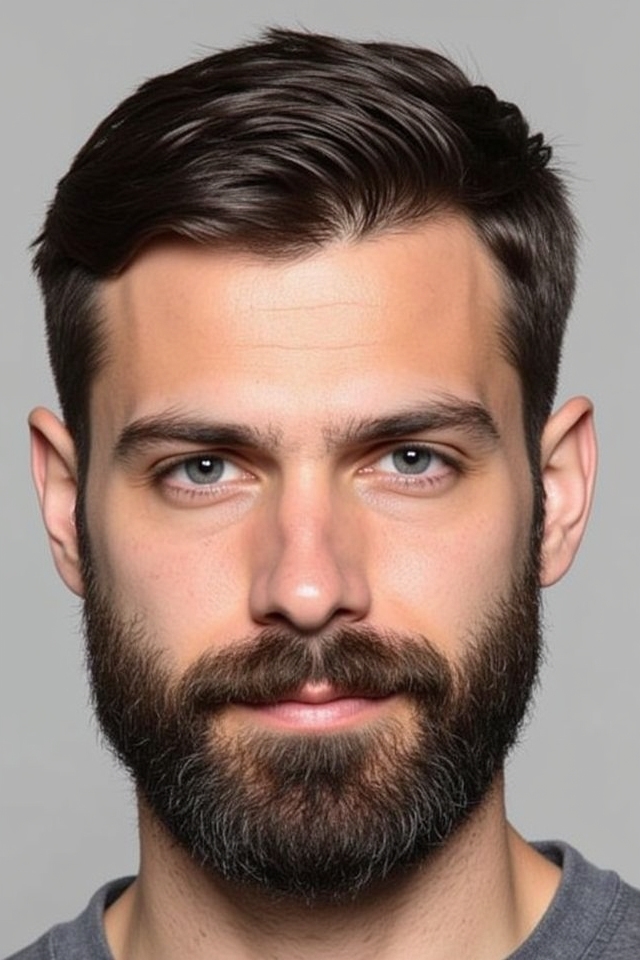 medium stubble with width
