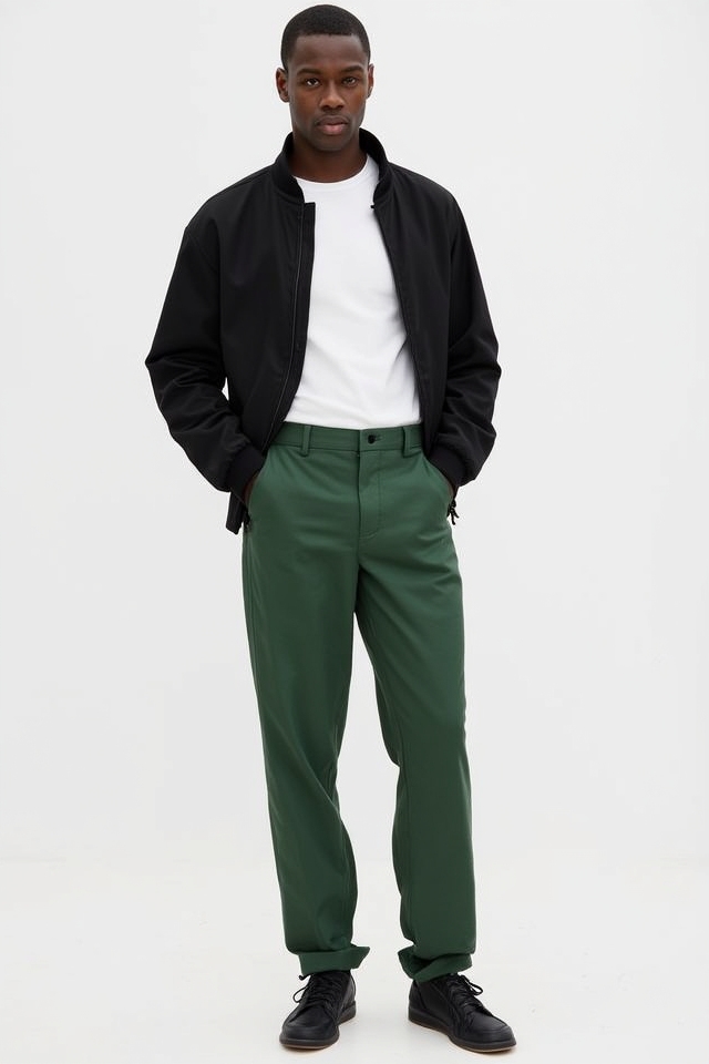 minimalist black sneaker fit