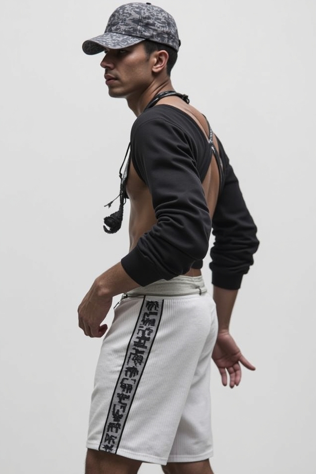 minimalist outfit bold accessories