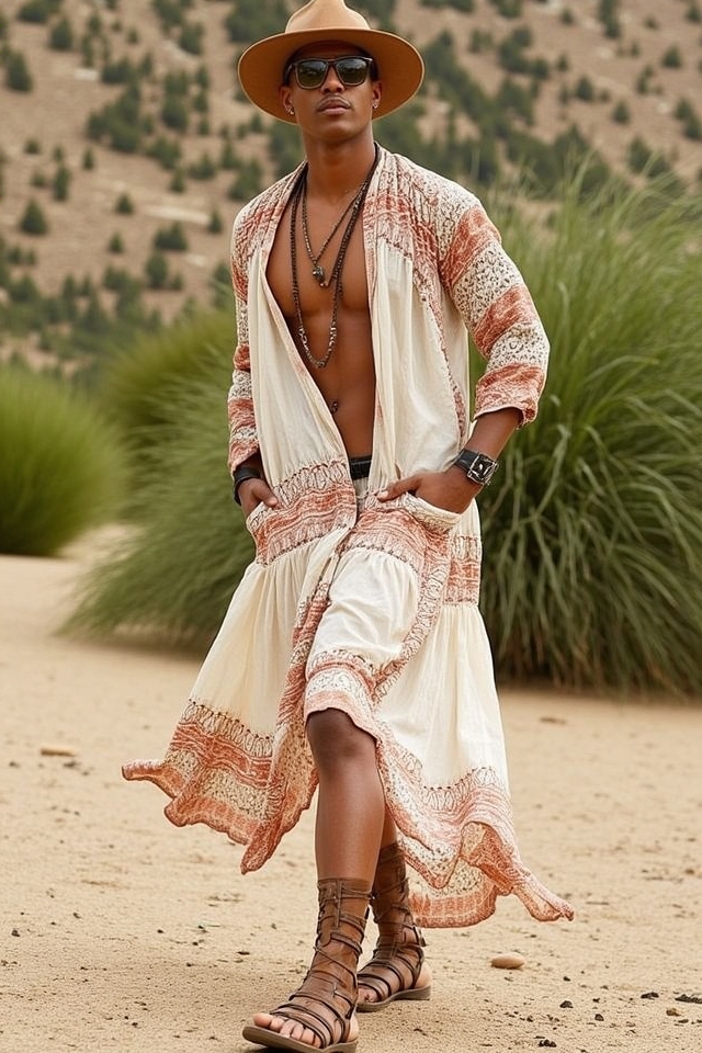 modern bohemian earthy flair