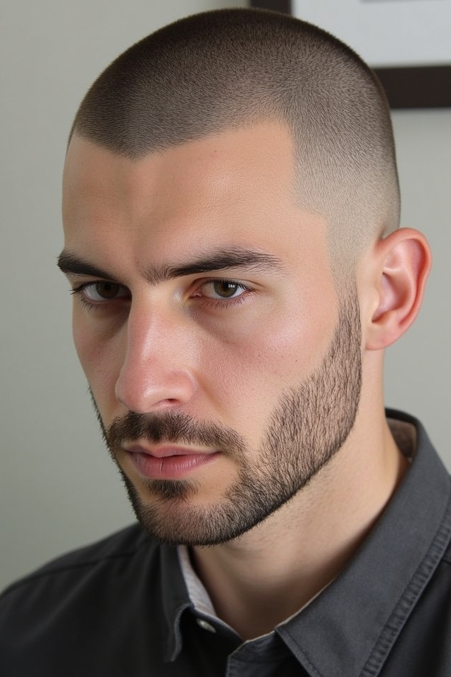 modern sharp buzz edge