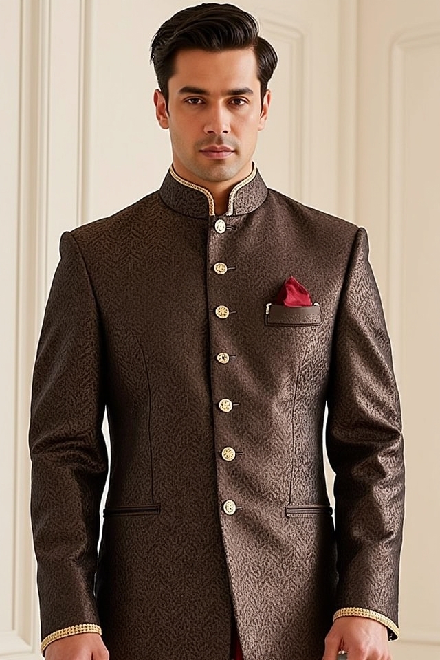 modern traditional bandhgala elegance