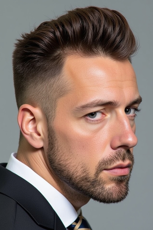modern versatile comb over