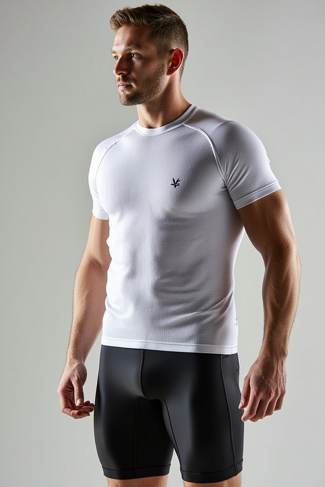 moisture wicking mesh jogging gear