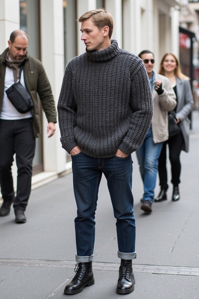 oversized sweater street style