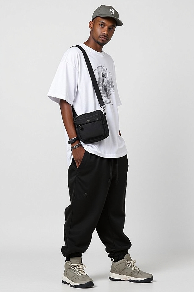 oversized tee casual streetwear