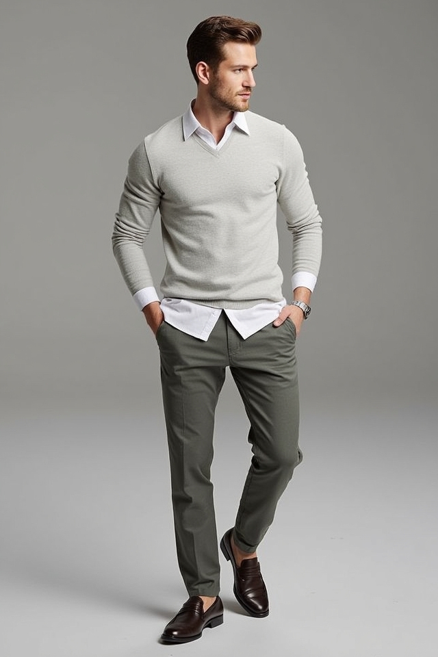 pair jersey with smart shoes