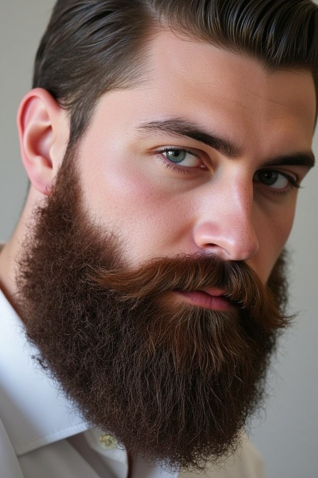 patchy nautical beard style