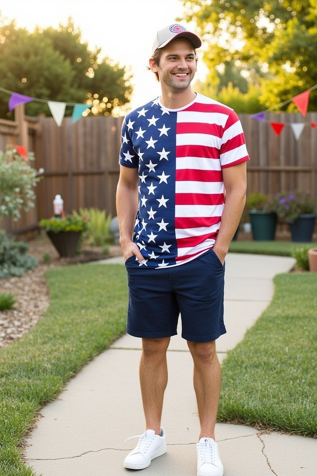 patriotic summer celebration outfit