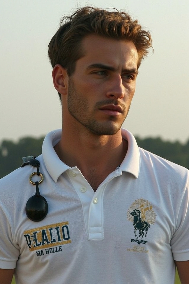 polished yet relaxed polo