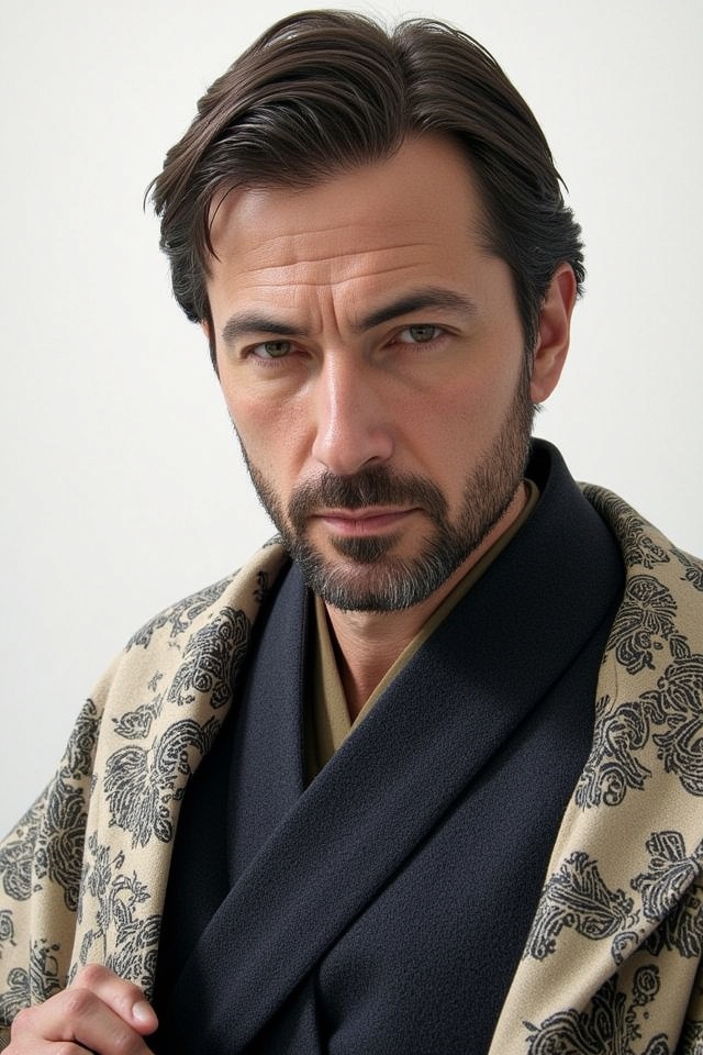 refined haori modern ensemble