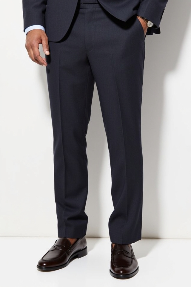 refined polished loafer ensemble