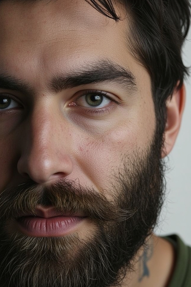 refined sharp goatee style