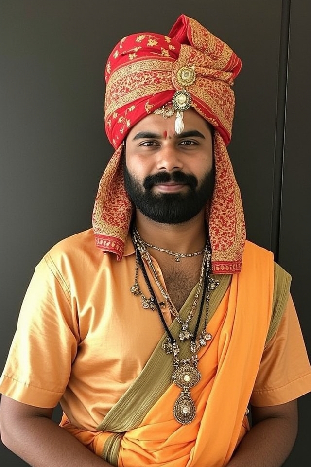 refined south indian veshti