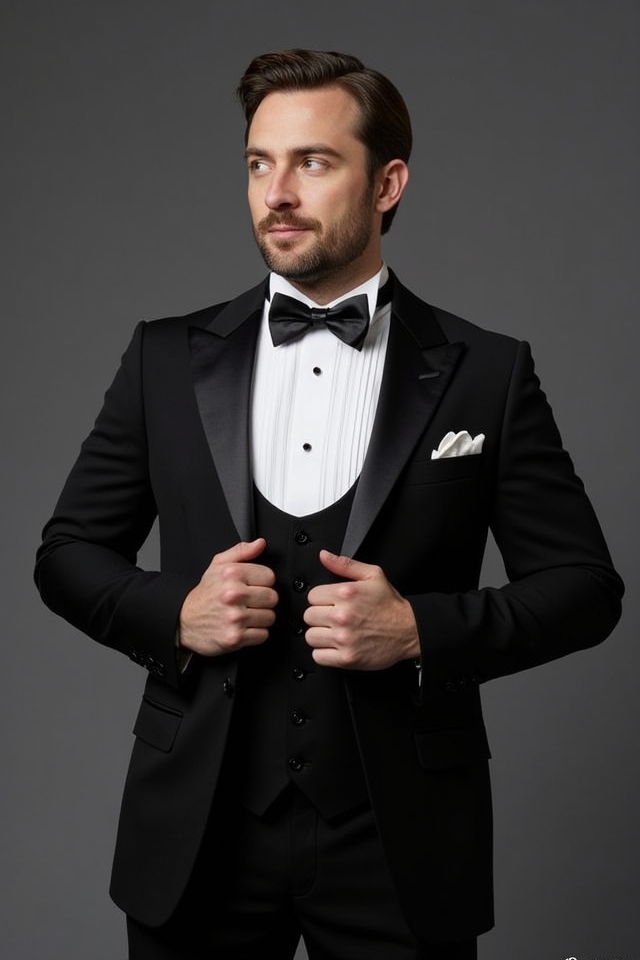 regal black peak lapel