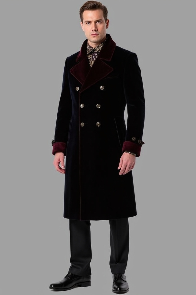 regal double breasted formal coat