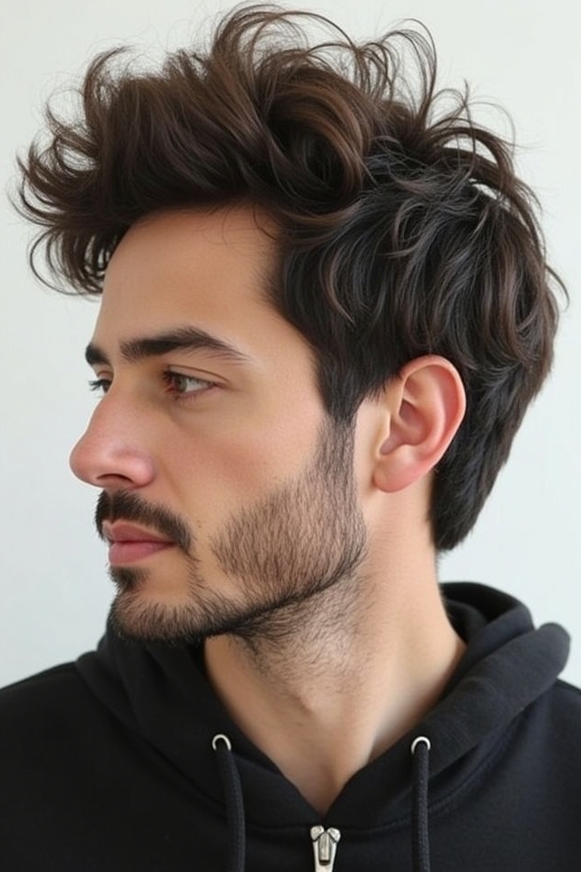 relaxed shaggy textured waves