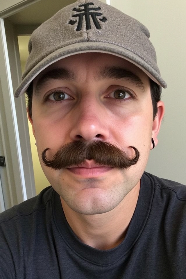rugged disconnected patchy beard