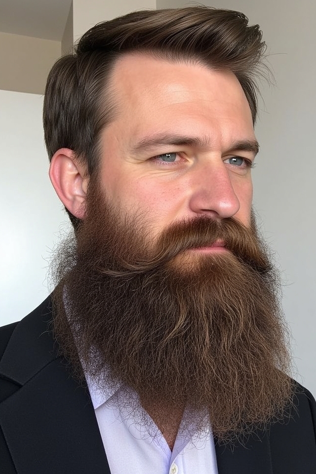 short neatly trimmed professional