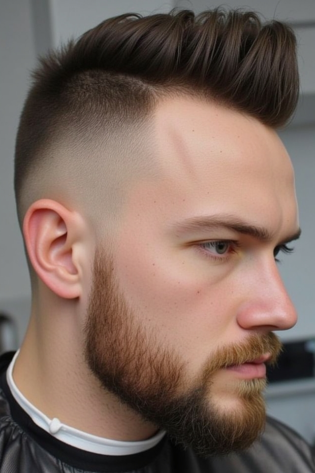 short sides long top