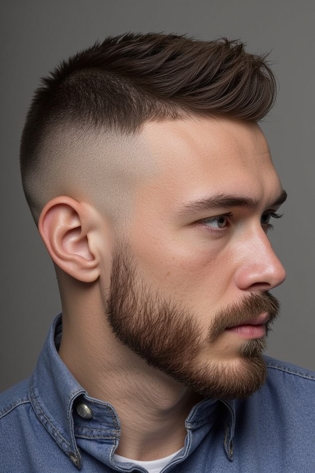 short sides long top