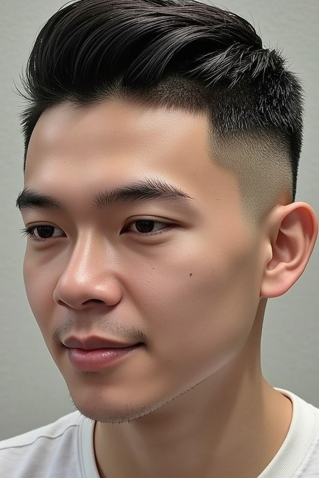 side part with volume