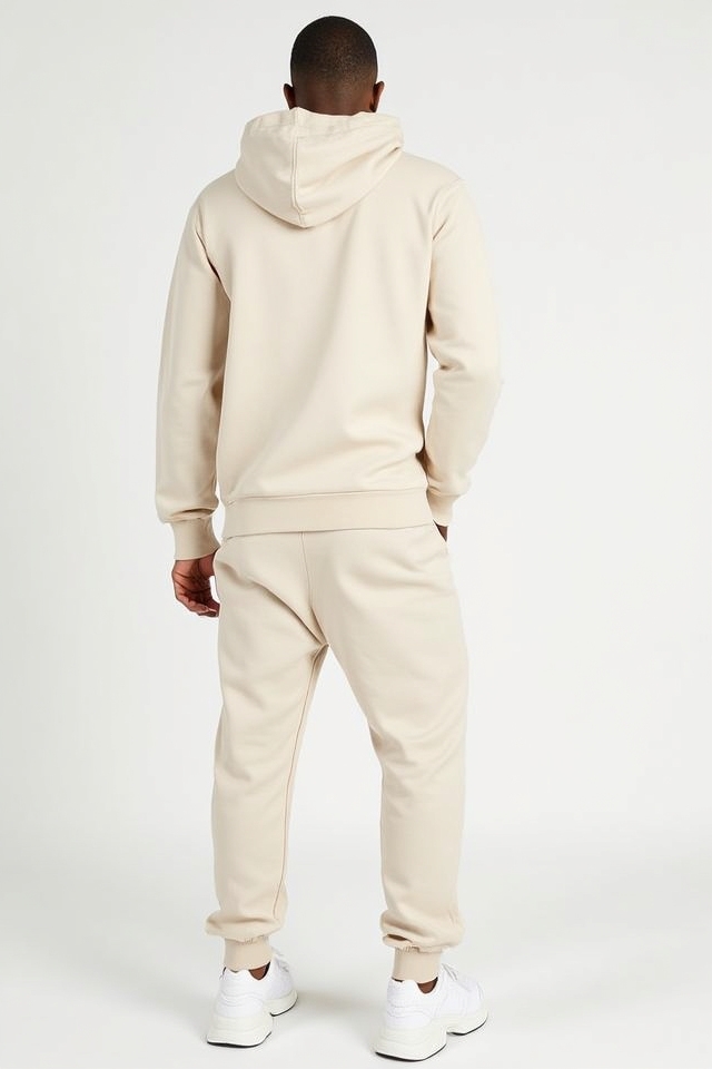 sleek nude casual set