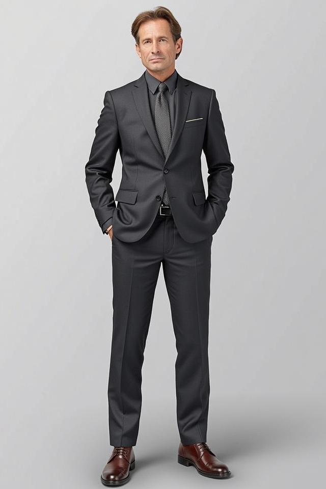 slim fit trousers oxford